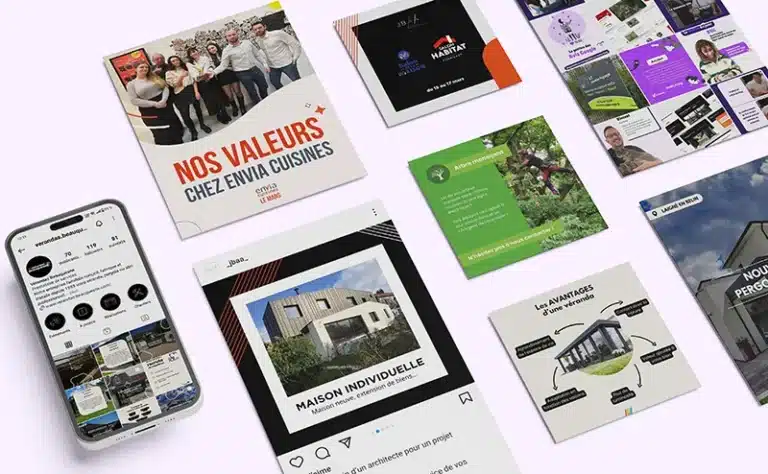 mockup resaux sociaux