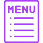 menu icone